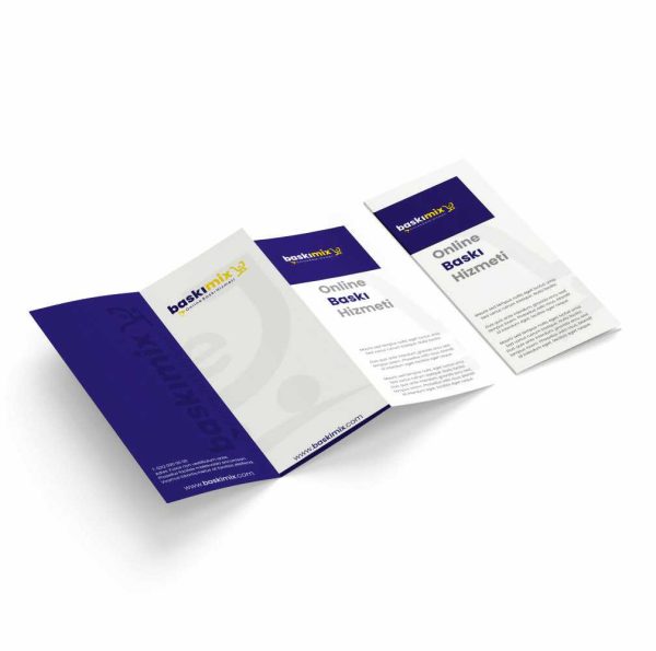 a3 2 kırımlı broşür